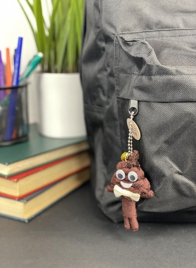 Watchover Voodoo 3-Inch Poo Hoo Keychain - Handcrafted Gift to Bring Good Luck and Positivity Everywhere You Go - Image 3